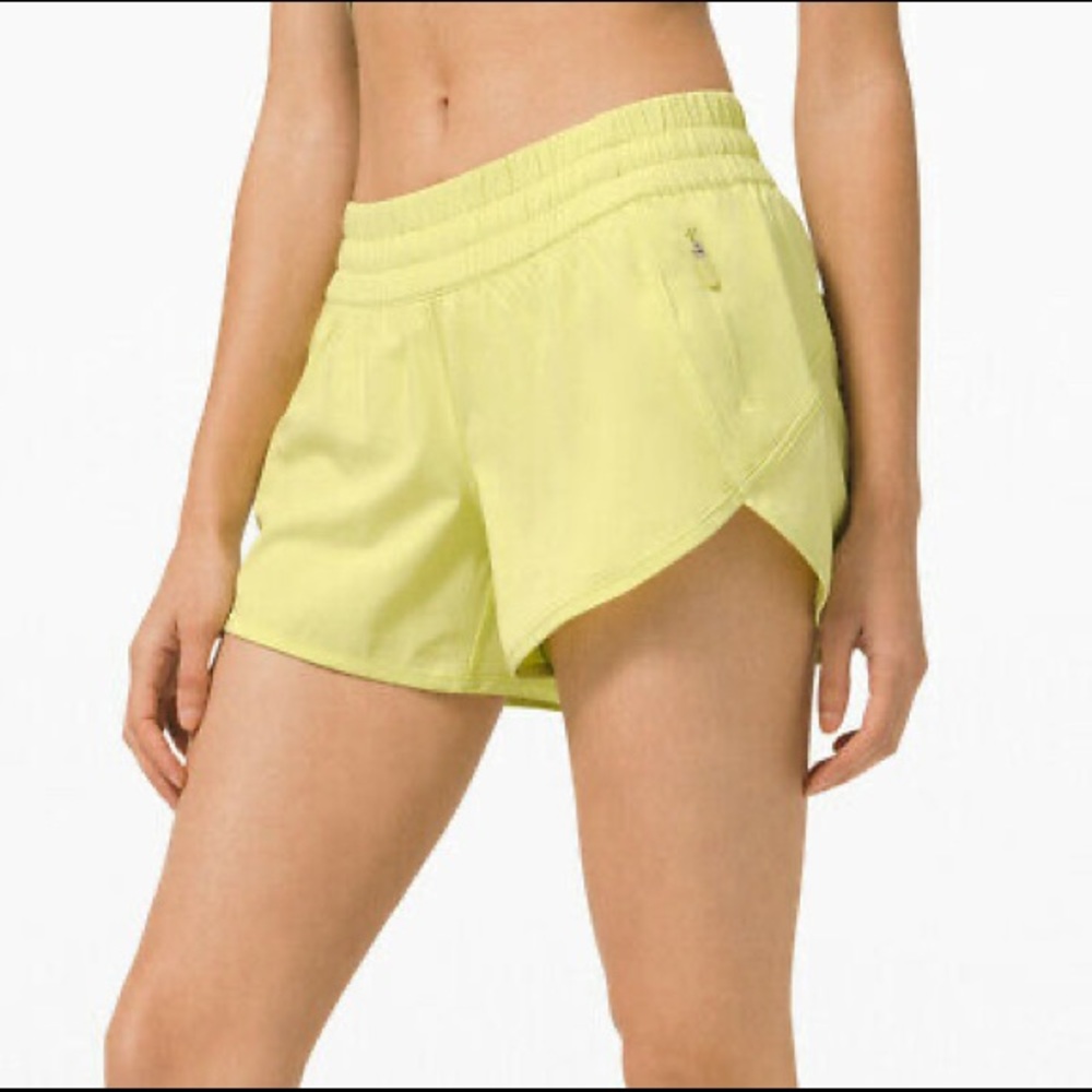 Lululemon Tracker Short V Lemon Vibe size 6